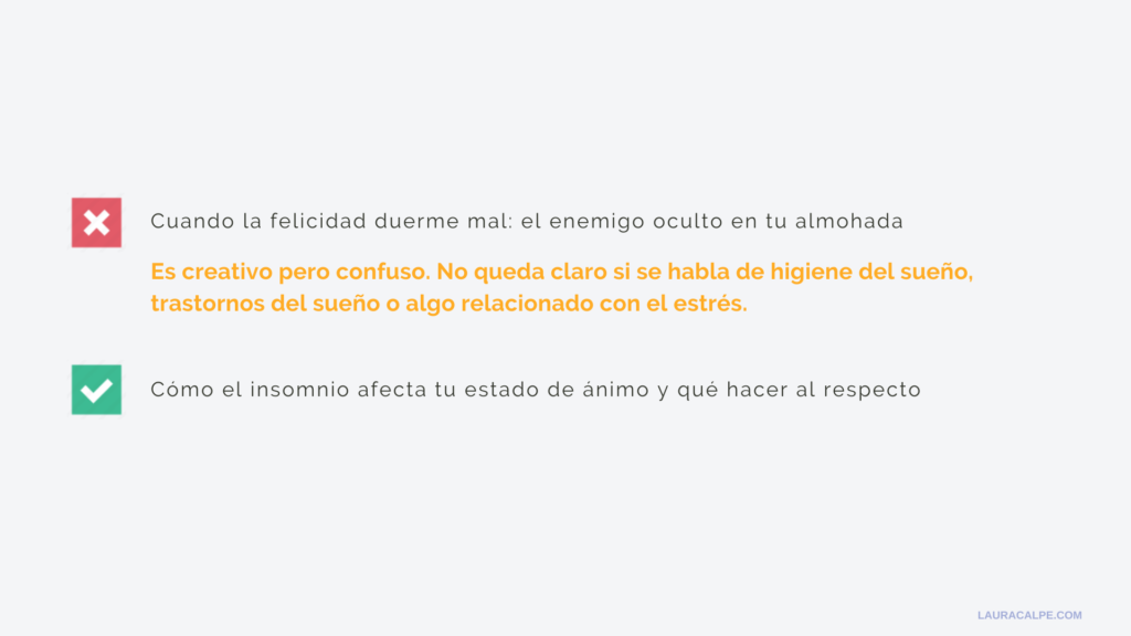 Subtítulos creativos